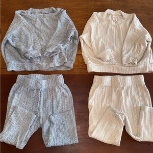Cat & Jack Baby Knit Set in Gray